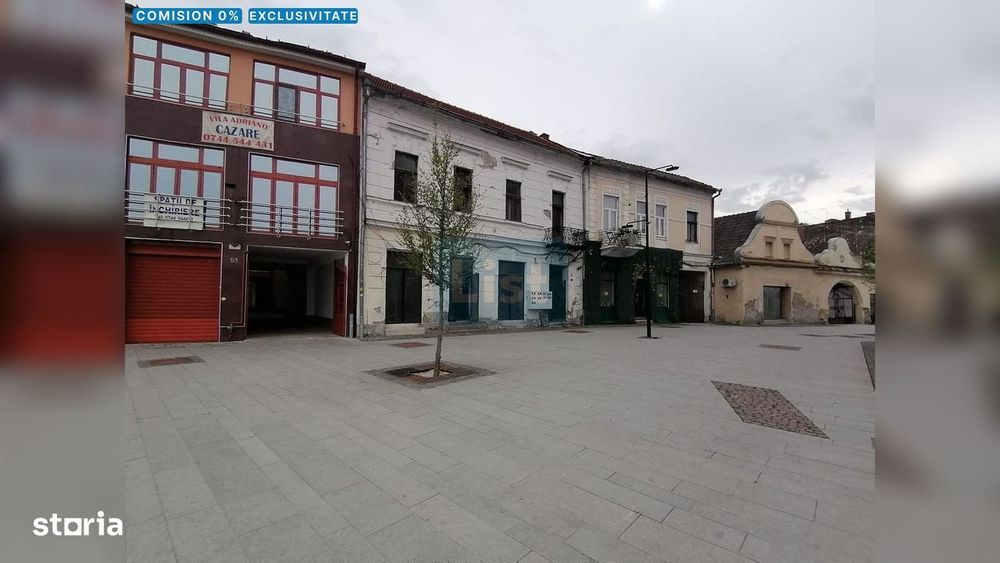 Spatiu comercial ultracentral Turda , 145 mp utili, fără comision !!!