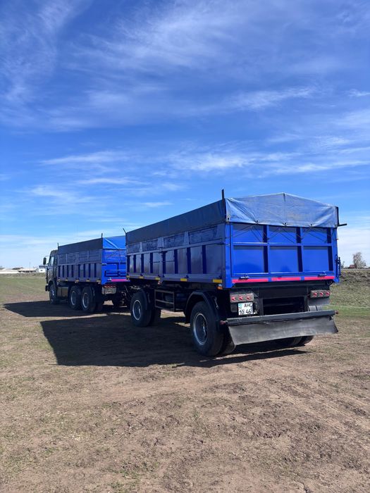 Камаз с прицепом