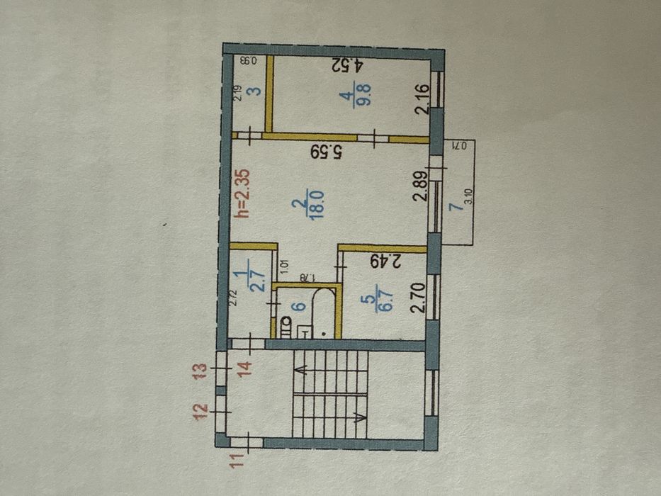 Продается двух комнатная квартира. Торг