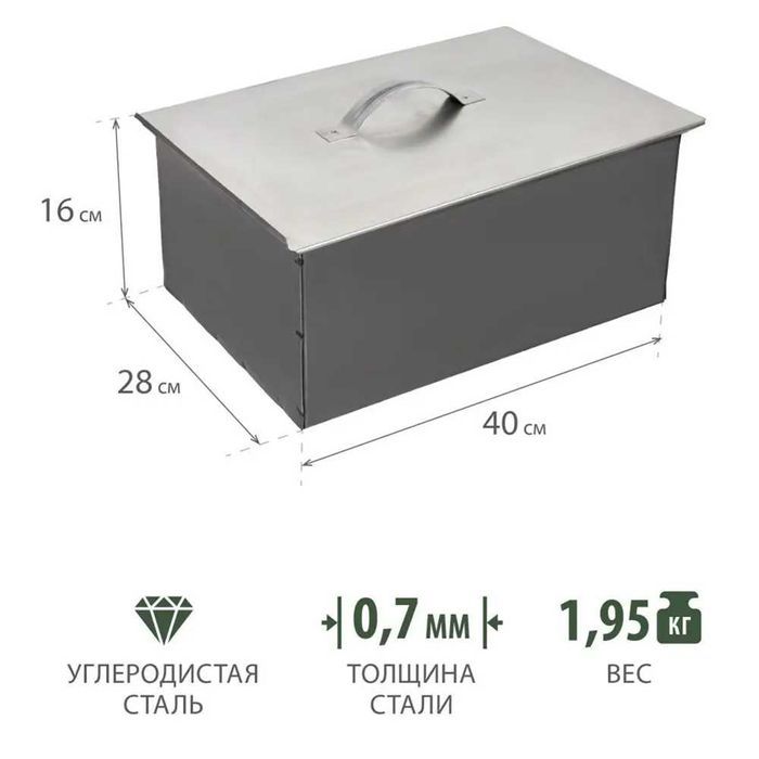Коптильня 1-2-3 ярусная BoyScout (Россия) Tutatgich-dudlatgich 1, 2, 3