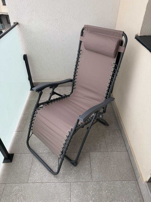 Scaun/sezlong relaxant pliabil de gradina