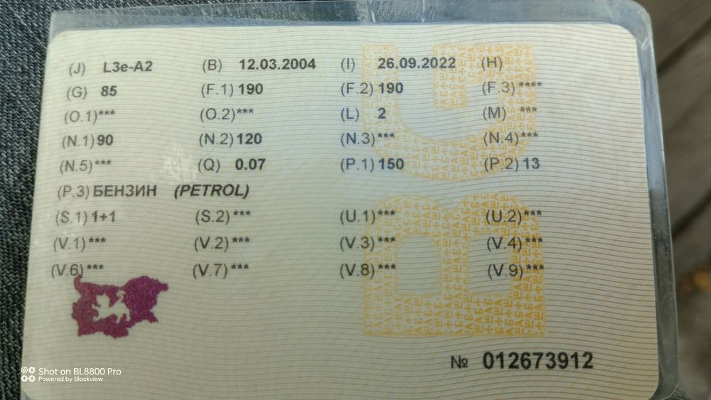 Мотоциклет Хонда SH150