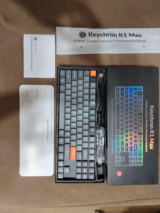 клавиатура Keychron K1 Max low profile