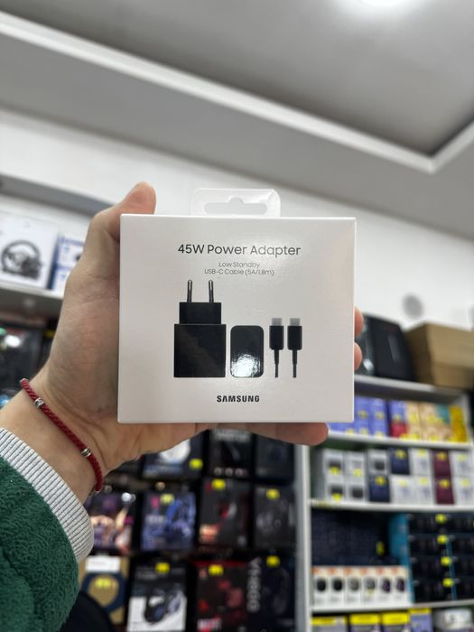 Зарядка samsung 45w, оригинальная зарядка самсунг 45w
