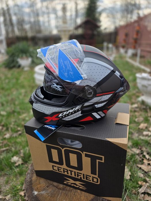 CASCA MOTO ATV FLIP UP XONE marimea L si XL nou ambalata