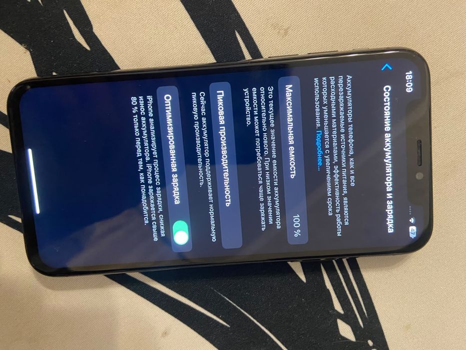 iPhone x 256gb 100%