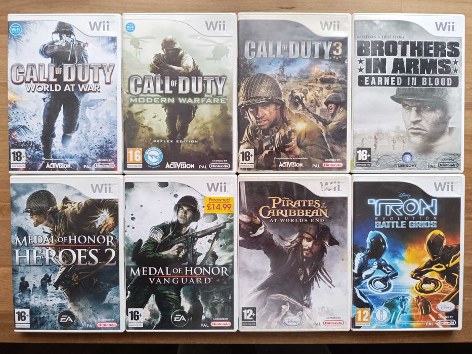 Jocuri Nintendo Wii din colectie personala