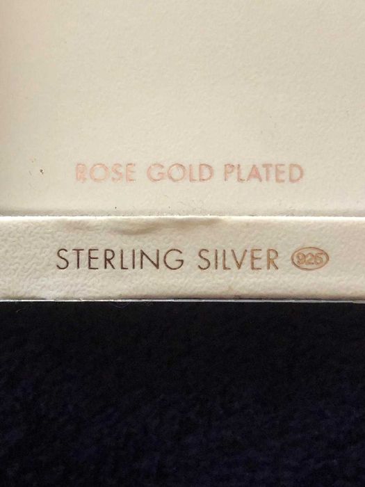 Розово позлатено сребърно сърце Lovisa нежно романтично