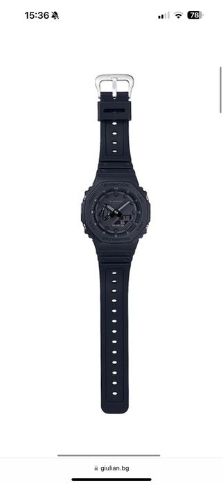 Мъжки часовник CASIO G-SHOCK GA-2100-1A1