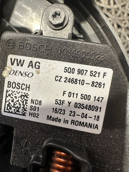 Motoras aeroterma Vw Crafter an 2018 - 2025 cod 5WB819021 / 5Q0907521F