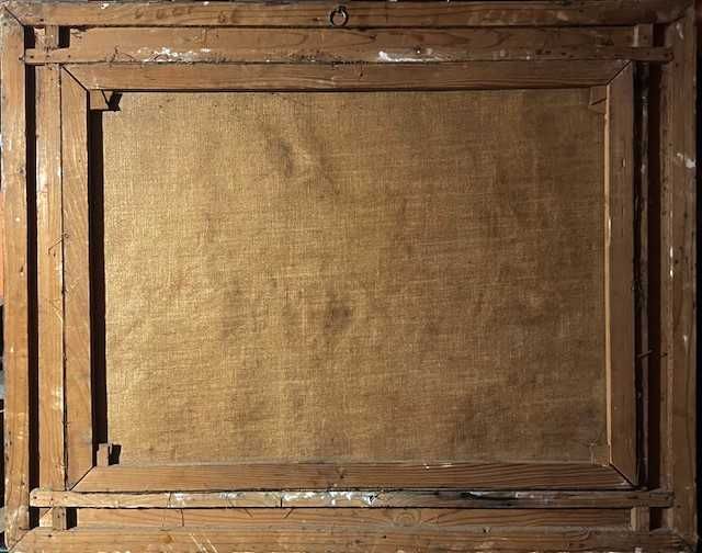 Tablou VECHI, impecabil, semnat Rudolf NEGELY. 80x60cm(100x80 cu rama)