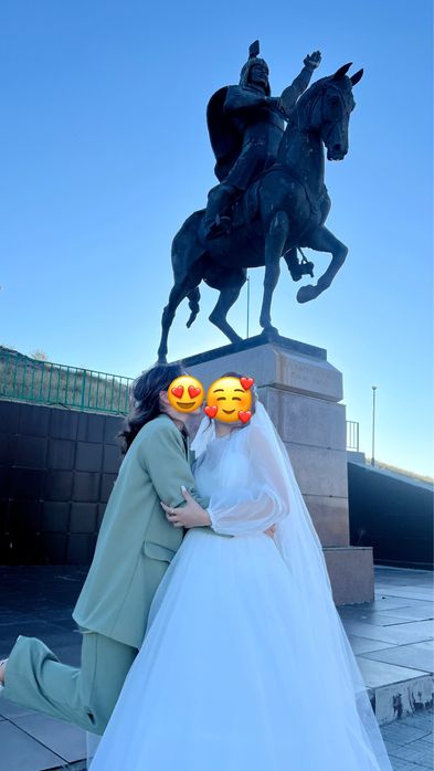 Свадебное платье в идеальном состоянии