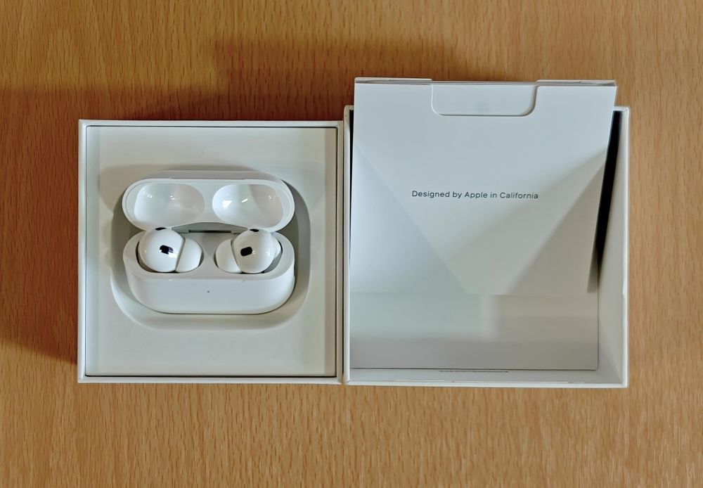 Pachet 16 Pro Max 256GB alb - garantie - baterie 100% + Airpods Pro 2