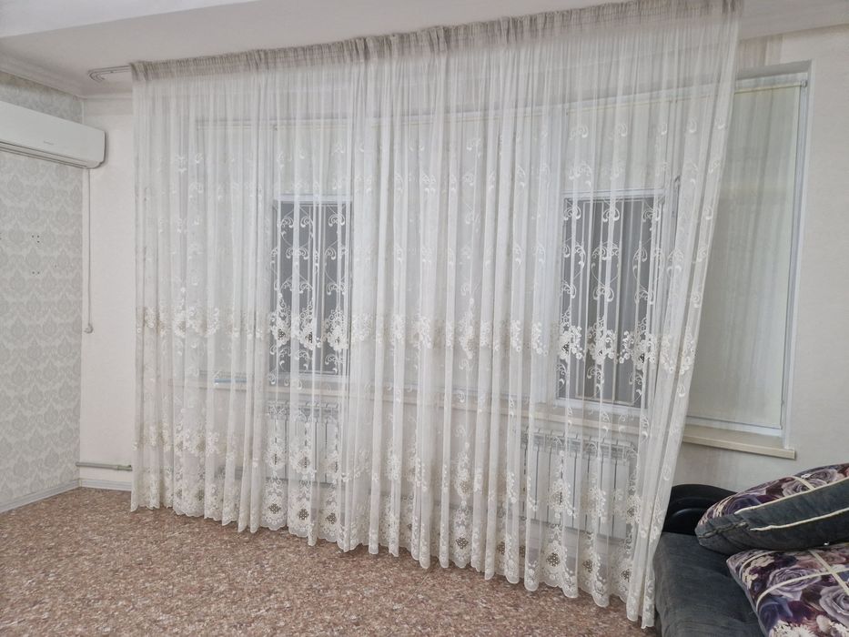 тюль две штуки  продам