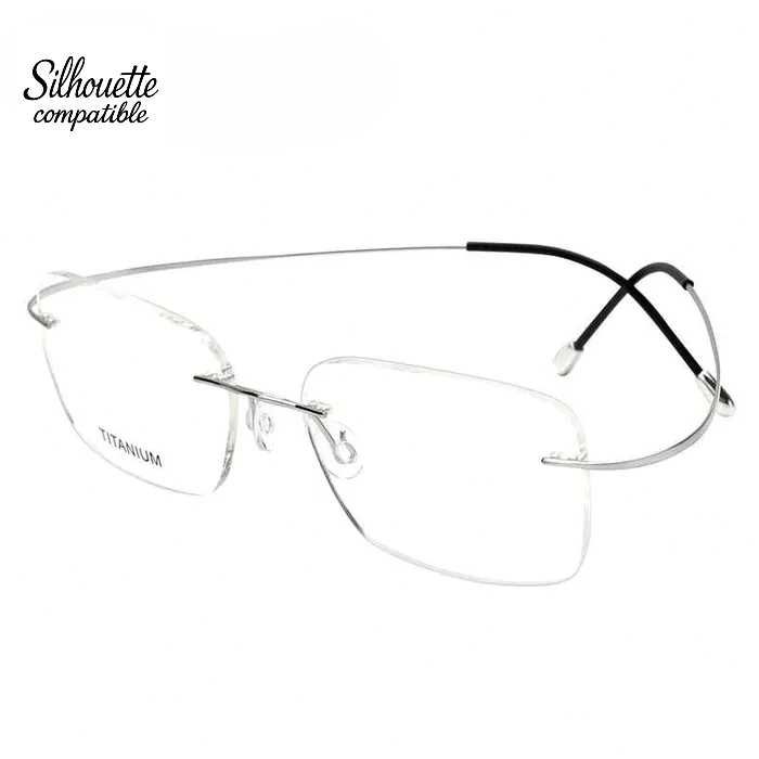 Tитаниеви рамки за очила. Цвят по избор/ (Silhouette - съвместими)