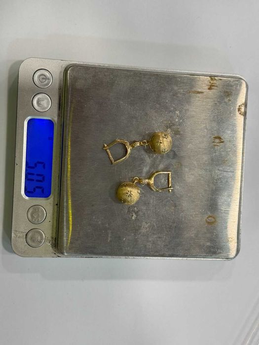 Златни дамски обеци – 14K (585), 5.05 г