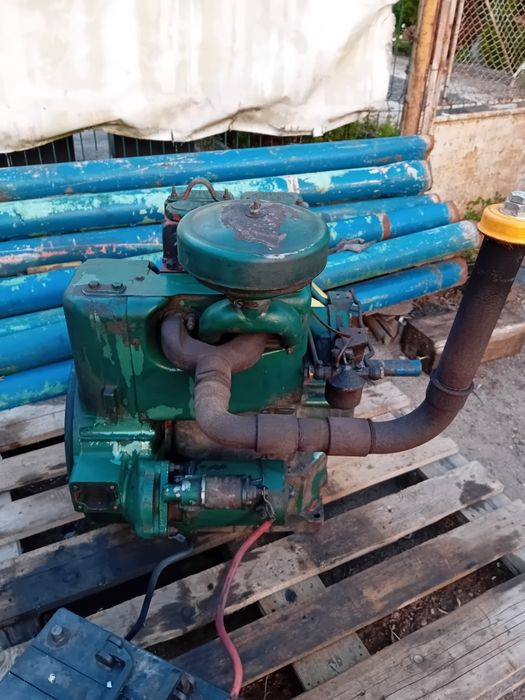 Motor diesel 2 pistoane