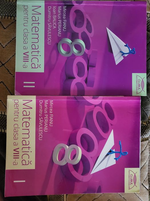 Culegeri matematica clasa a 6a si a8a ed Art clubul matematicienilor