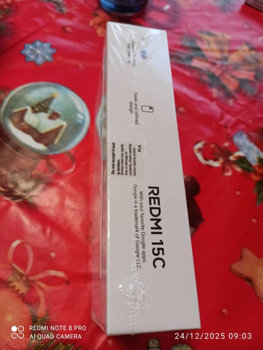 Redmi 15C чисто нов неразпечатван