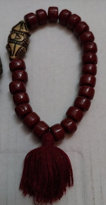 Bratari boho-chic din teracota , os de camila, coliere