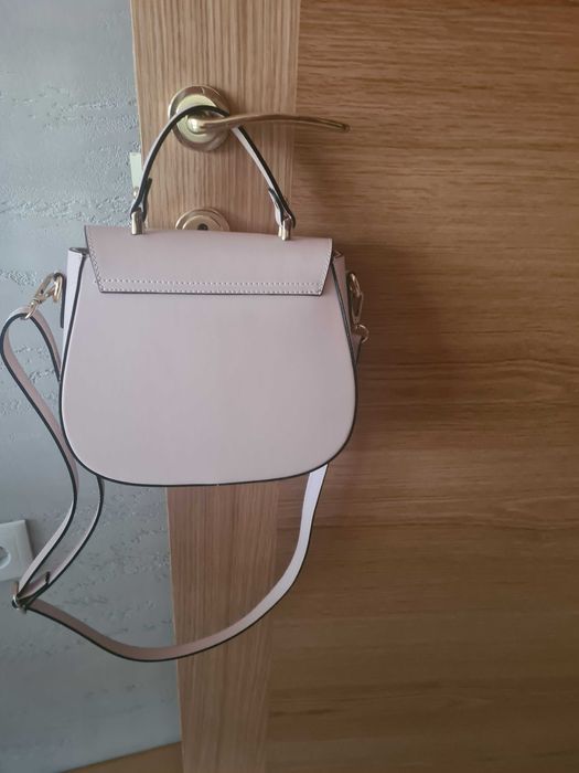 Естествена кожа италианска чанта