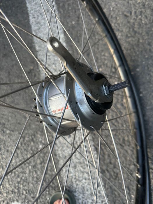 Roata bicicletă 28’ viteze butuc Shimano Nexus Japan