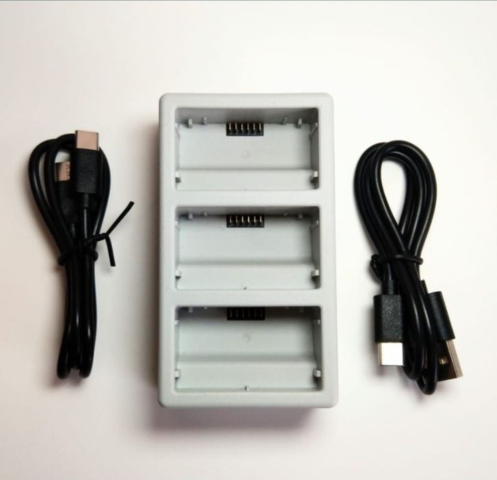 Дрон DJI Mini 4 Pro Fly More Combo Plus (DJI RC 2) белый