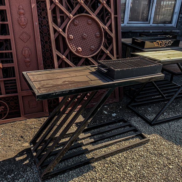 Мангал. Кованые мангалы. Кованый мангал.