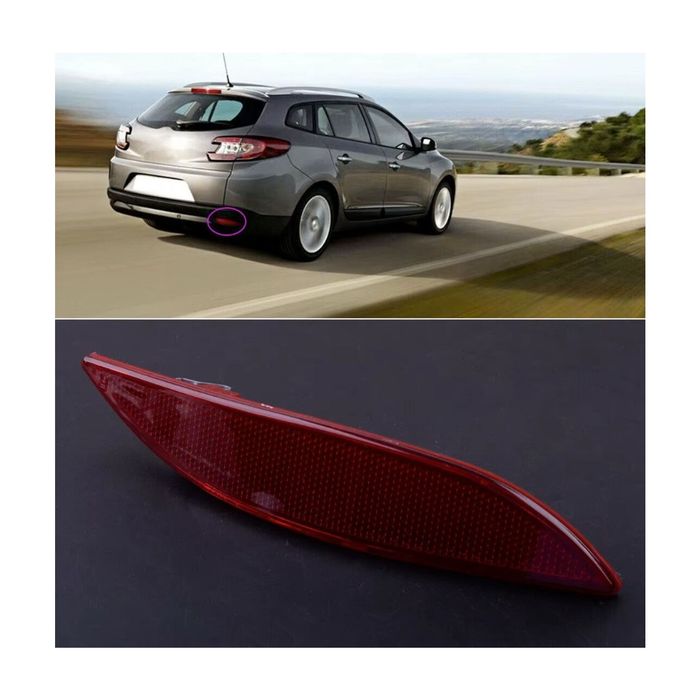 Рефлектор за броня, Renault Megane 3, Fluence — ляв/десен