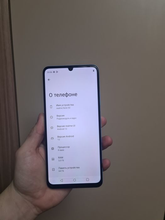 Realme not 50 в хорошем состоянии