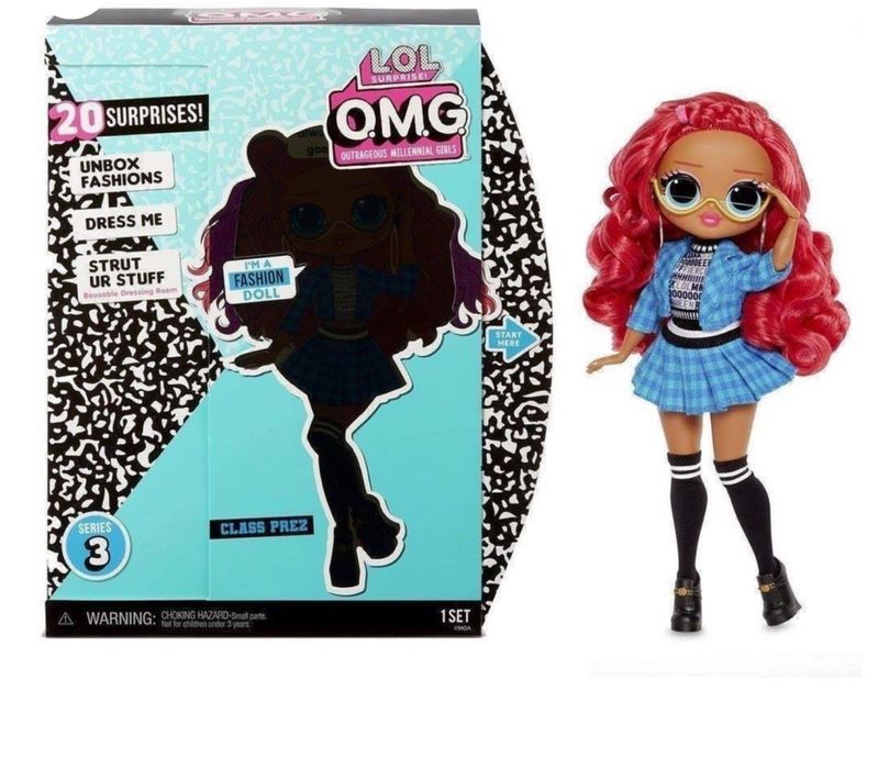 Кукла LOL Surprise! OMG Class Prez (3я серия)
