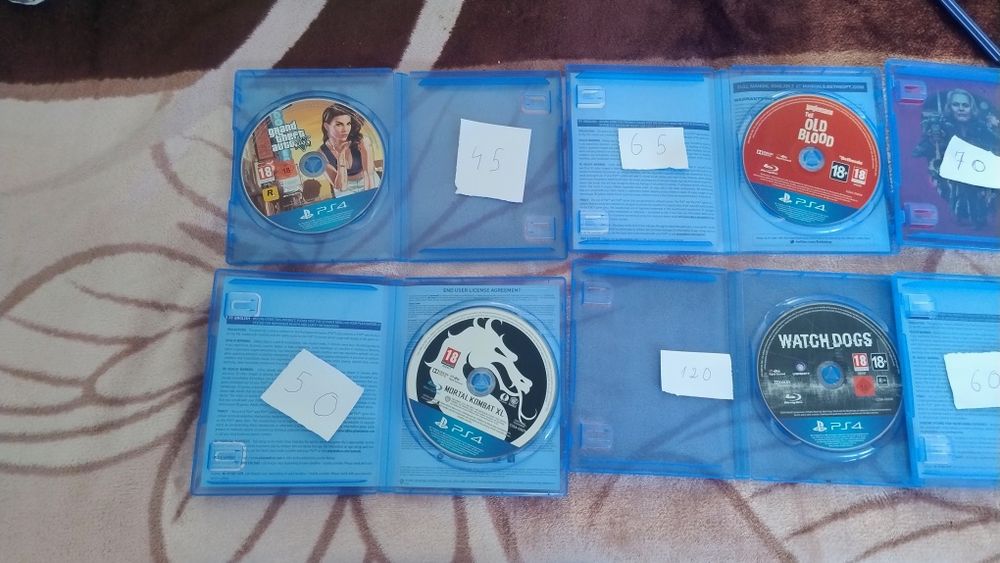 Jocuri PS 4 detalii in descriere