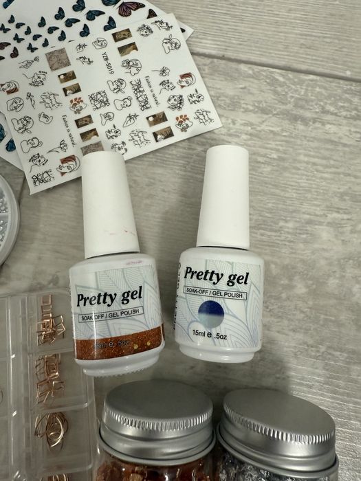 Гел лак и декорации