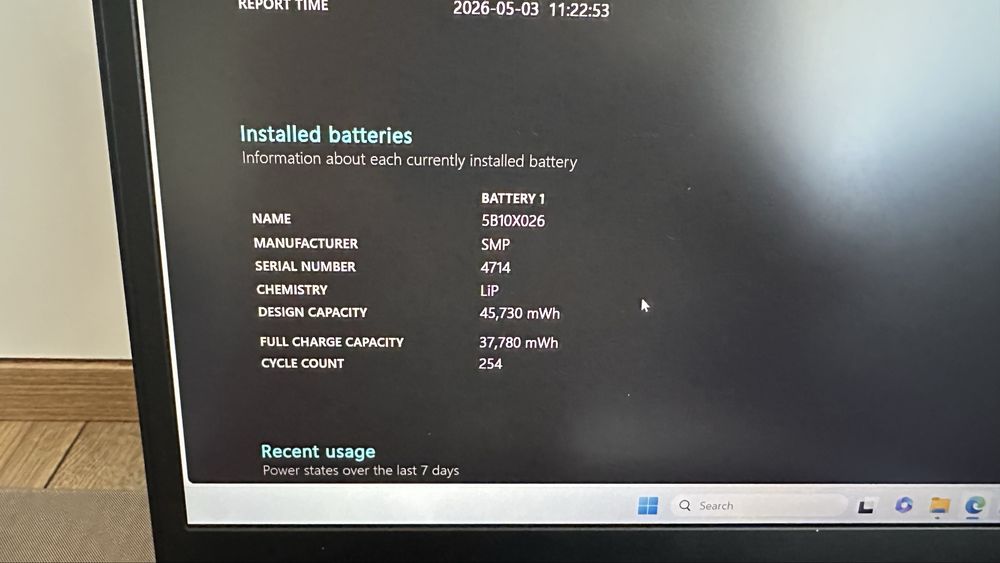 Лаптоп Lenovo ThinkPad E15 Gen 2 Intel i5-1135G7 16GB RAM 256GB SSD Windows 11 Pro