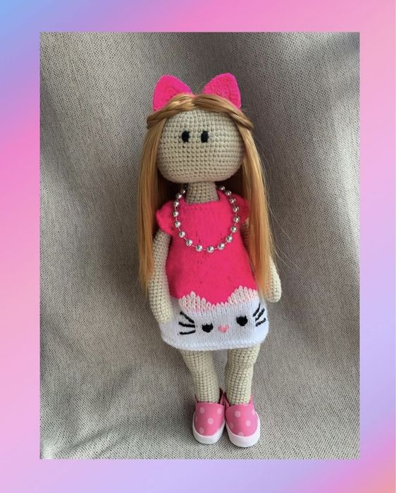 Вязаные куклы ручной работы