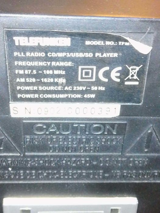 Аудиосистема TELEFUNKEN