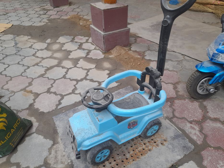 Детские машинка, велосипед