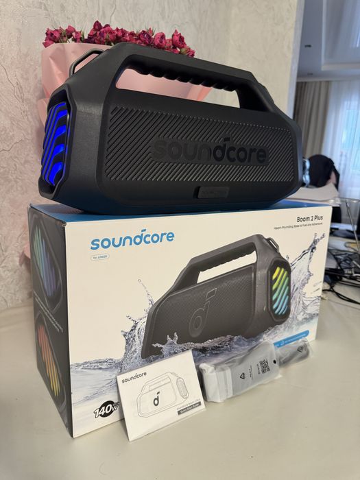 Портативная колонка Soundcore Boom Plus 2