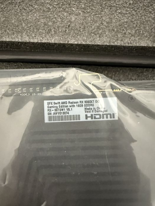 Placa Video RX9060XT 16GB XFX noua garantie