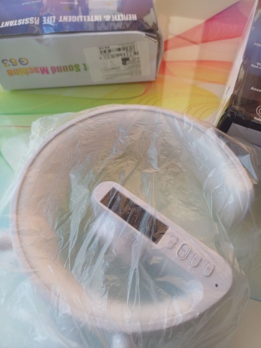 Lampa RGB Mini Smart, Incarcare Wireless 15W, Lumina Ambientala