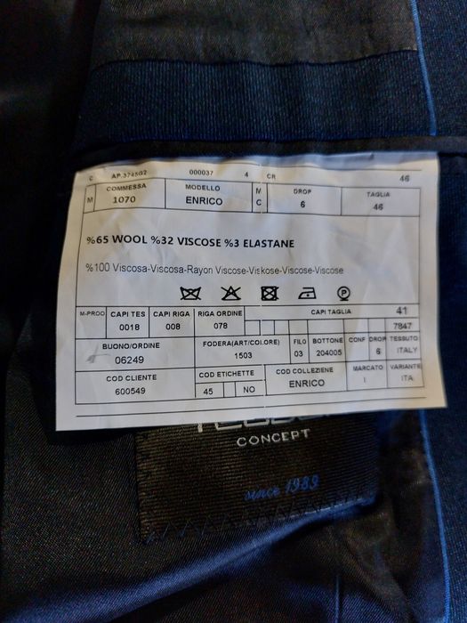 Мъжки костюм абитуриентски Teodor Enrico Premium 46