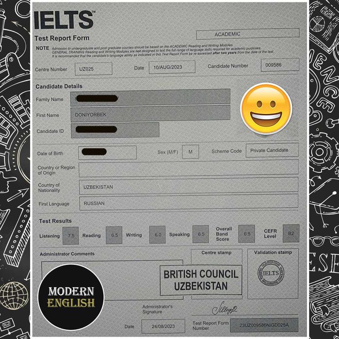 С IELTS 8.5, опытный и сертифицированный репетитор по английскому.