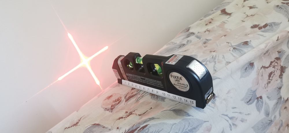 Nivel cumpănă, laser și ruleta