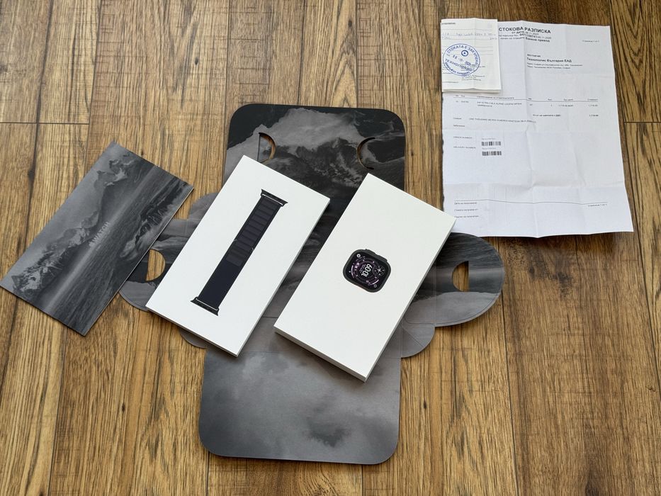Apple Watch Ultra 3 Black Titanium 49mm Гаранция