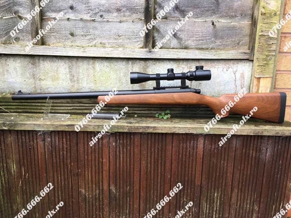 Pusca Puternica ~MODIFICATA PESTE 5J!!~ Cu Luneta si Aer Comprimat