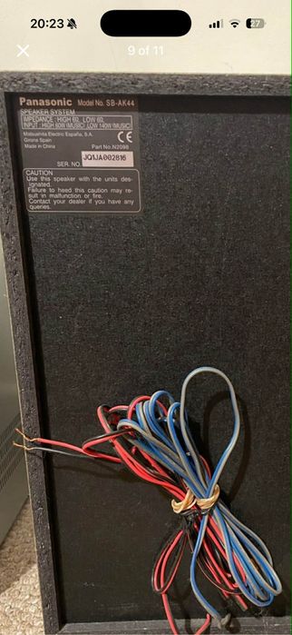 CD стерео система Panasonik