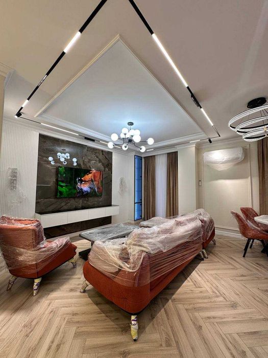 Элитная 3 комн ЖК ОQ Saroy с современным ремонтом  Паркентский