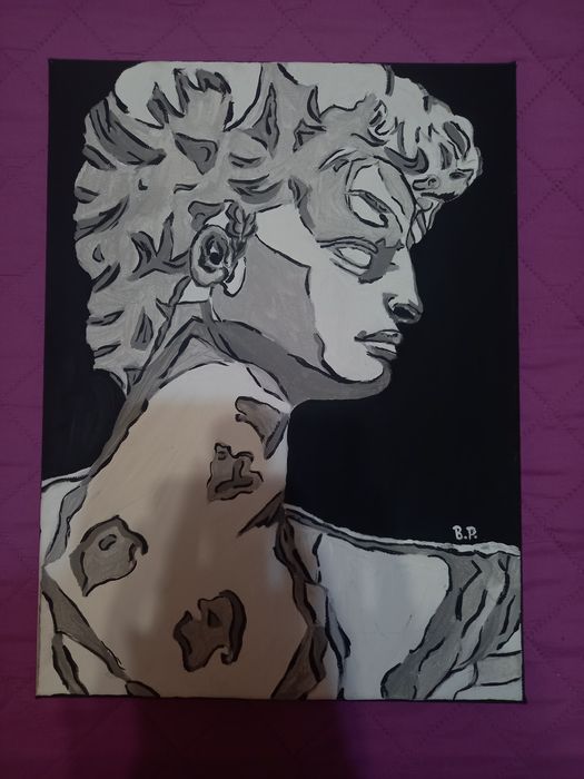 Portret de decorațiune.
