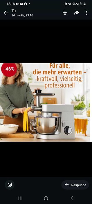 Robot de bucatarie german