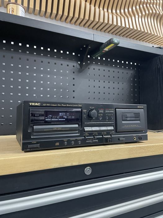 Teac ad 500 cd player si deck cu autoreverse